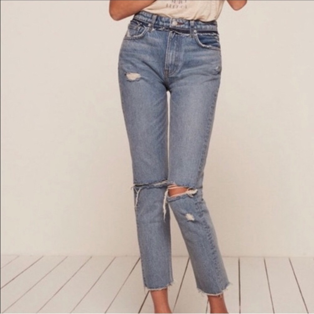 REFORMATION Julia Cigarette Jean